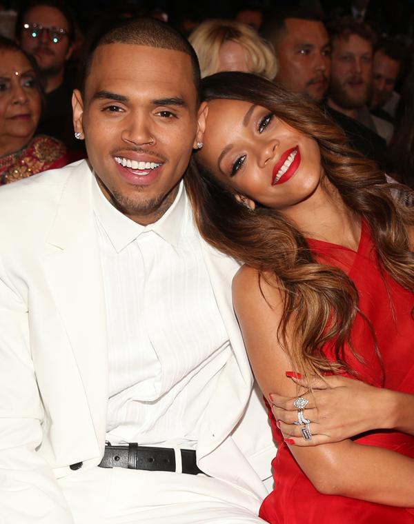 Chris Brown and Rihanna