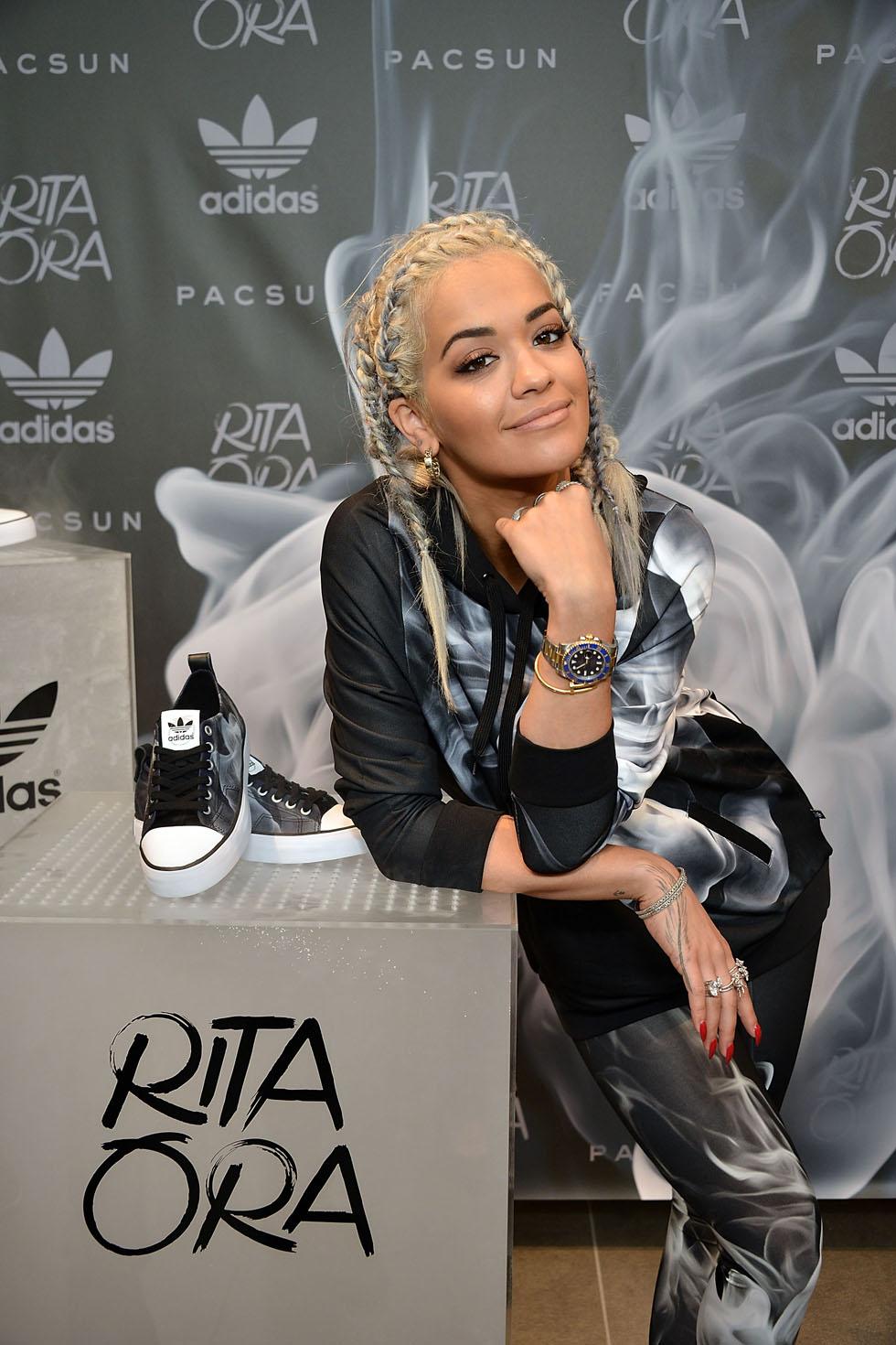 PacSun And Rita Ora Celebrate Her New adidas Originals Collection With In Store Signing