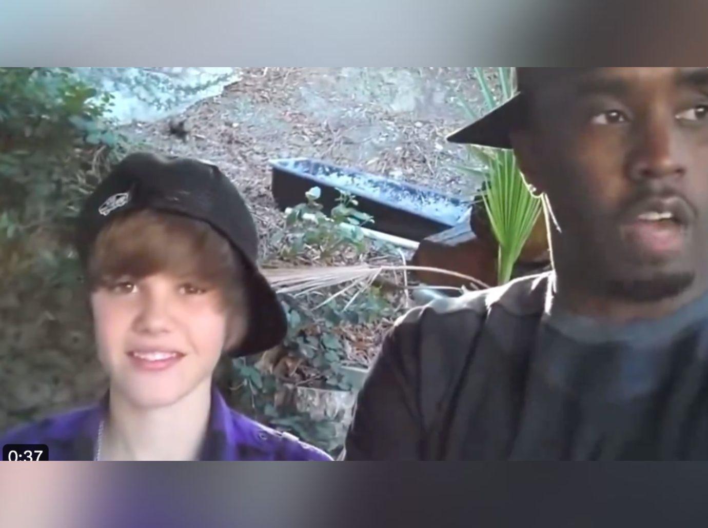 concerning video diddy young justin bieber resurfaces accused trafficking