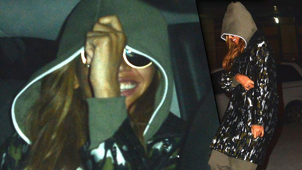 Beyonce weird outfit date night