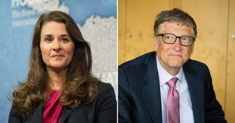 Composite photo of Melinda and Bill Gates