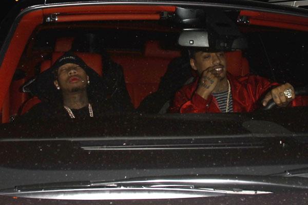 tyga passed out after partying at 1Oak