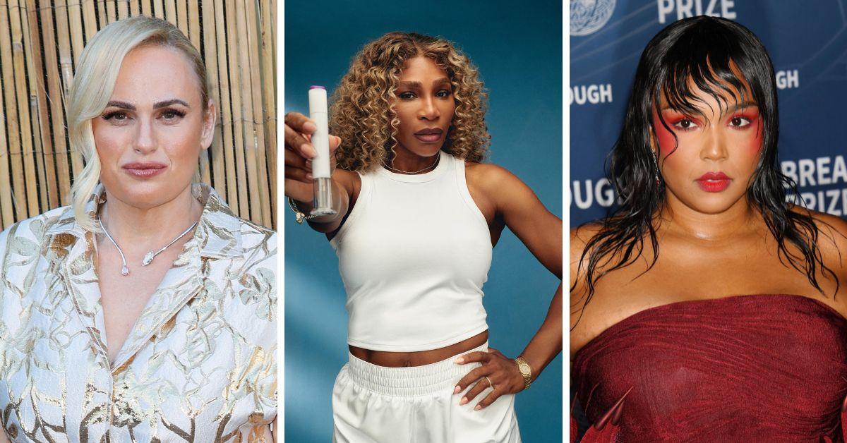 celebrities scrutiny over glp  use weight loss serena william lizzo rebel wilson