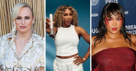celebrities scrutiny over glp use weight loss serena william lizzo rebel wilson