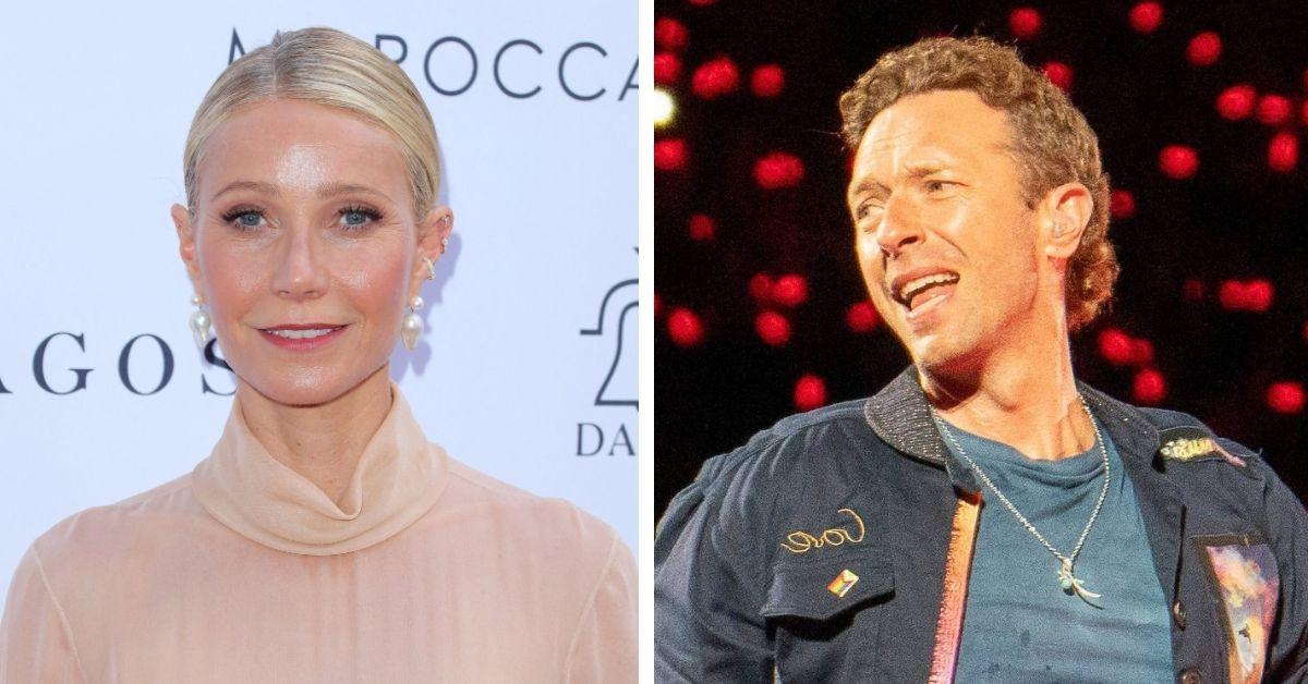 image of Gwyneth Paltrow and Chris Martin split in 2014.