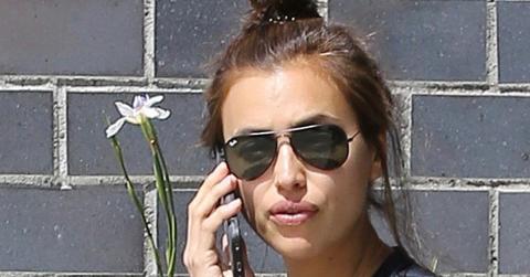 *EXCLUSIVE* New mom Irina Shayk steps out for a private Pilates session