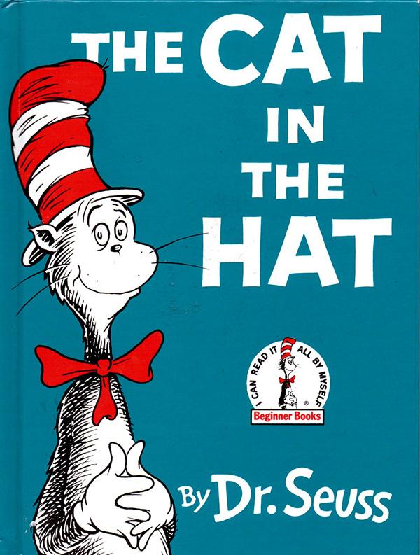 Cat in the hat book cover