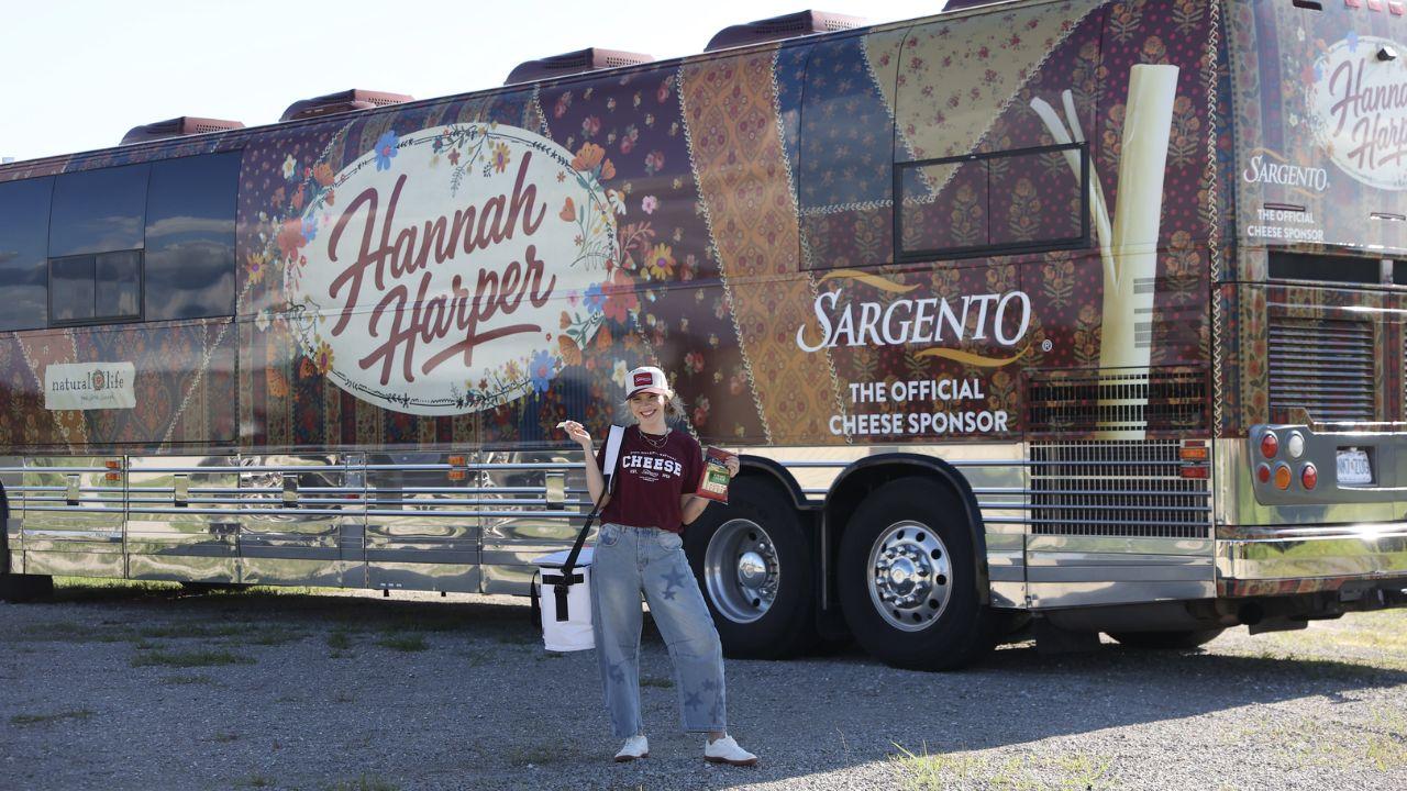 Image of Hannah Harper's viral 'String Cheese' song led to a new partnership with Sargento.