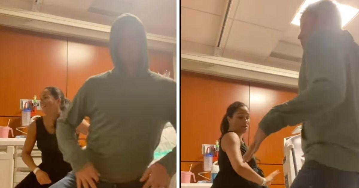 prince harry meghan viral hospital video