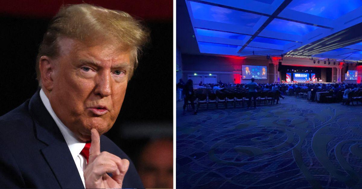 Lies Exposed: Donald Trump Convention Event Removed Hundreds of Chairs to Make Up for Low Turnout — Photos