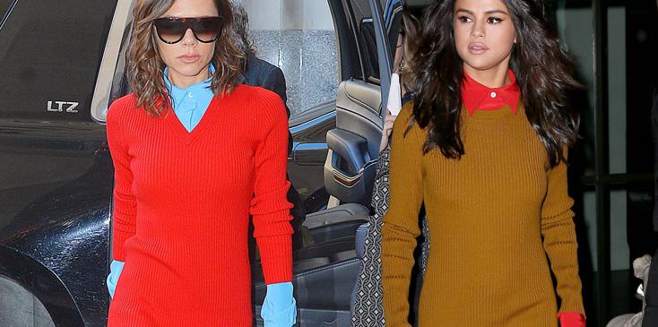 Copycat Selena Gomez Steals Victoria Beckham's Look