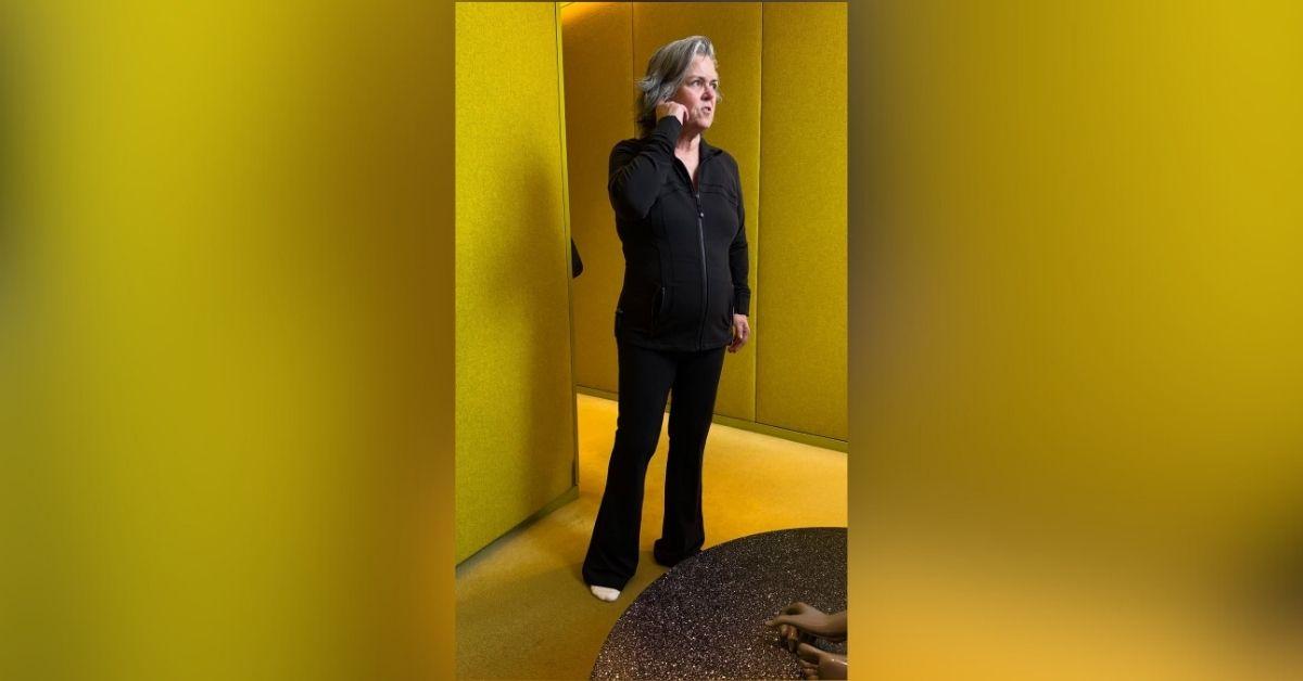 image of Rosie O’Donnell shared a new photo showing her slimmer figure.