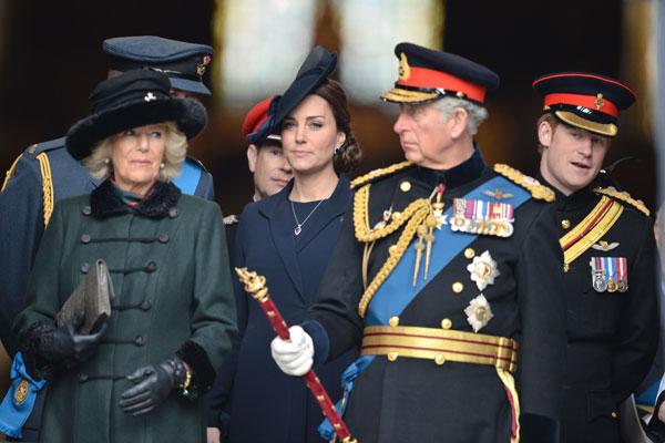 Pregnant kate middleton prince william st paul cathedral 002