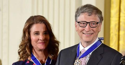 photo of bill and Melinda ages