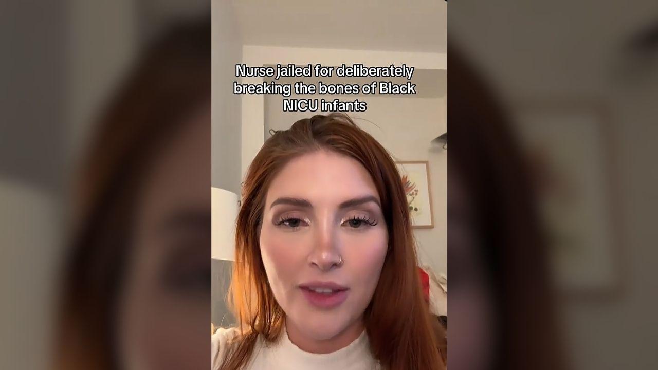 Image of Alexis Rose reflected on how the case changed her perspective on the nursing profession in her TikTok video.