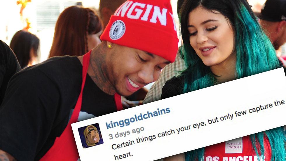 Tyga confesses love kylie jenner instagram