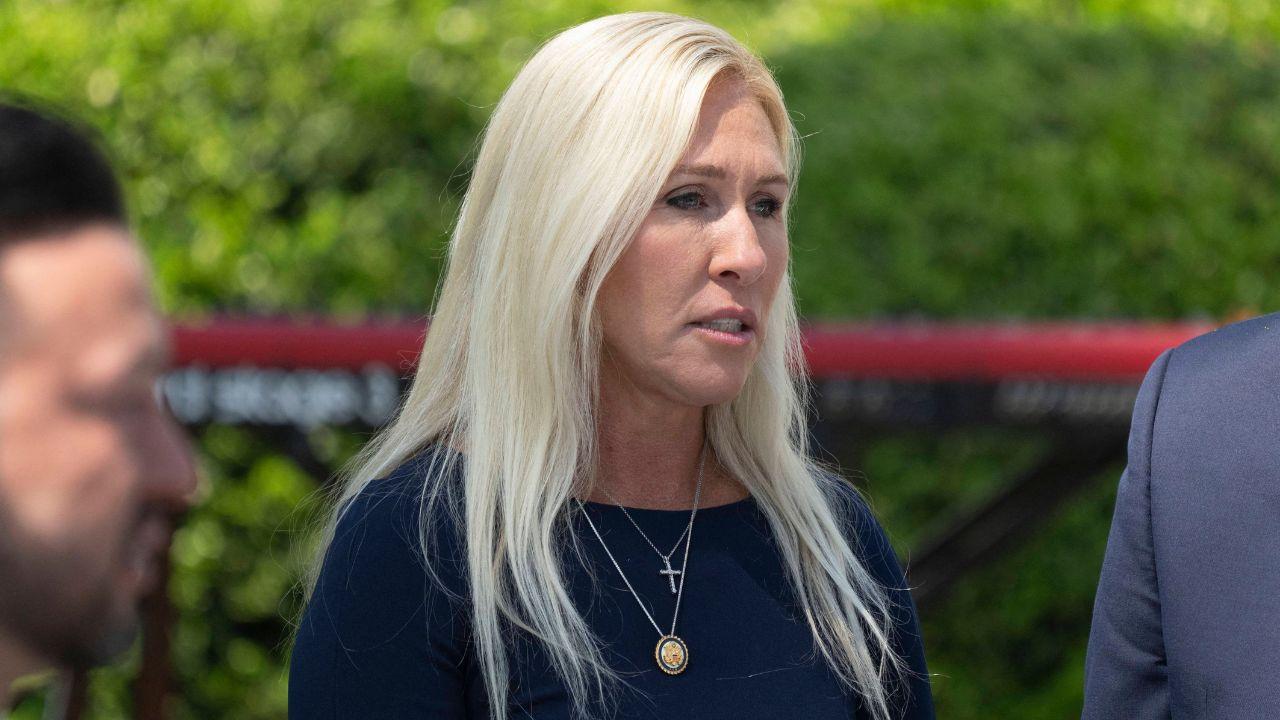 Photo of Greene had a dramatic falling out with Trump.