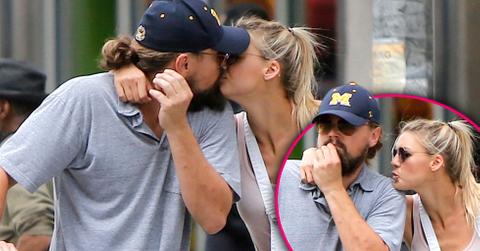 Leonardo dicaprio kelly rohrbach kissing