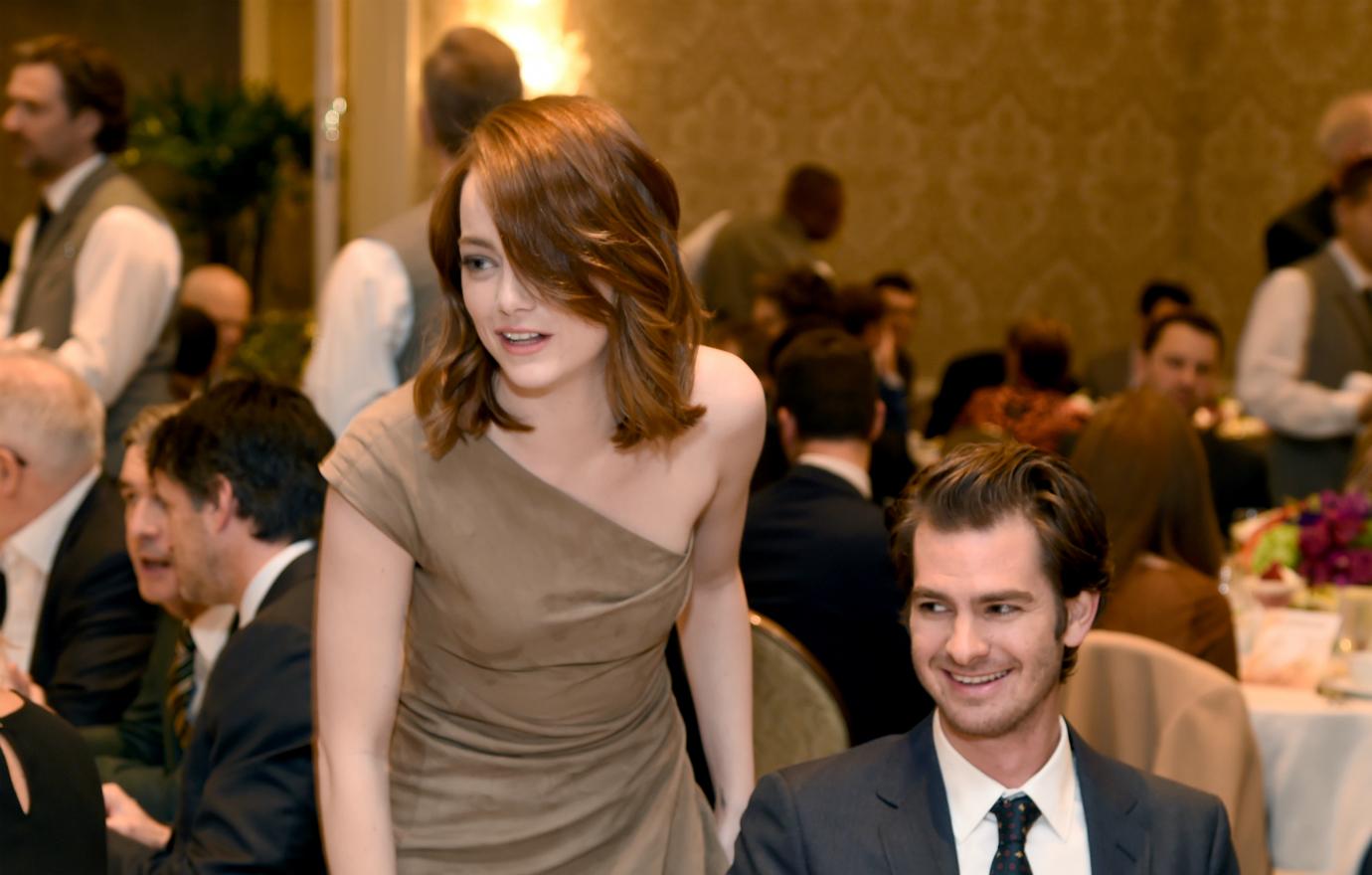 Emma Stone Relationships Andrew Again