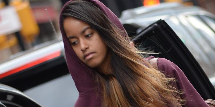 Malia Obama Arrives For Work At The Weinstein Company