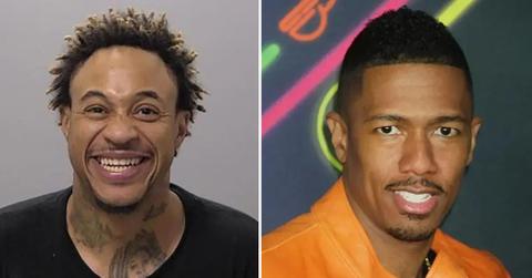Composite photo of Orlando Brown and Nick Cannon