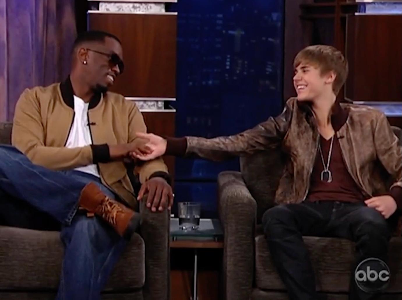 sean diddy combs justin bieber knows better  interview kimmel