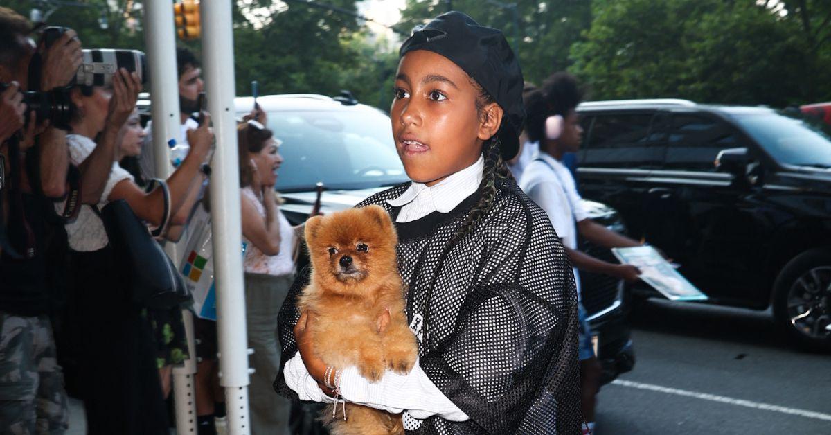 image of Kanye West isn't too keen on North West using social media.