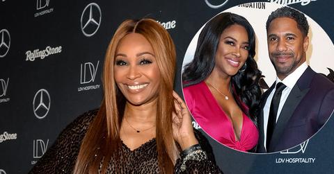 Cynthia Bailey Smiling On Red Carpet Claims Kenya Moore Still Love Husband Marc Daly