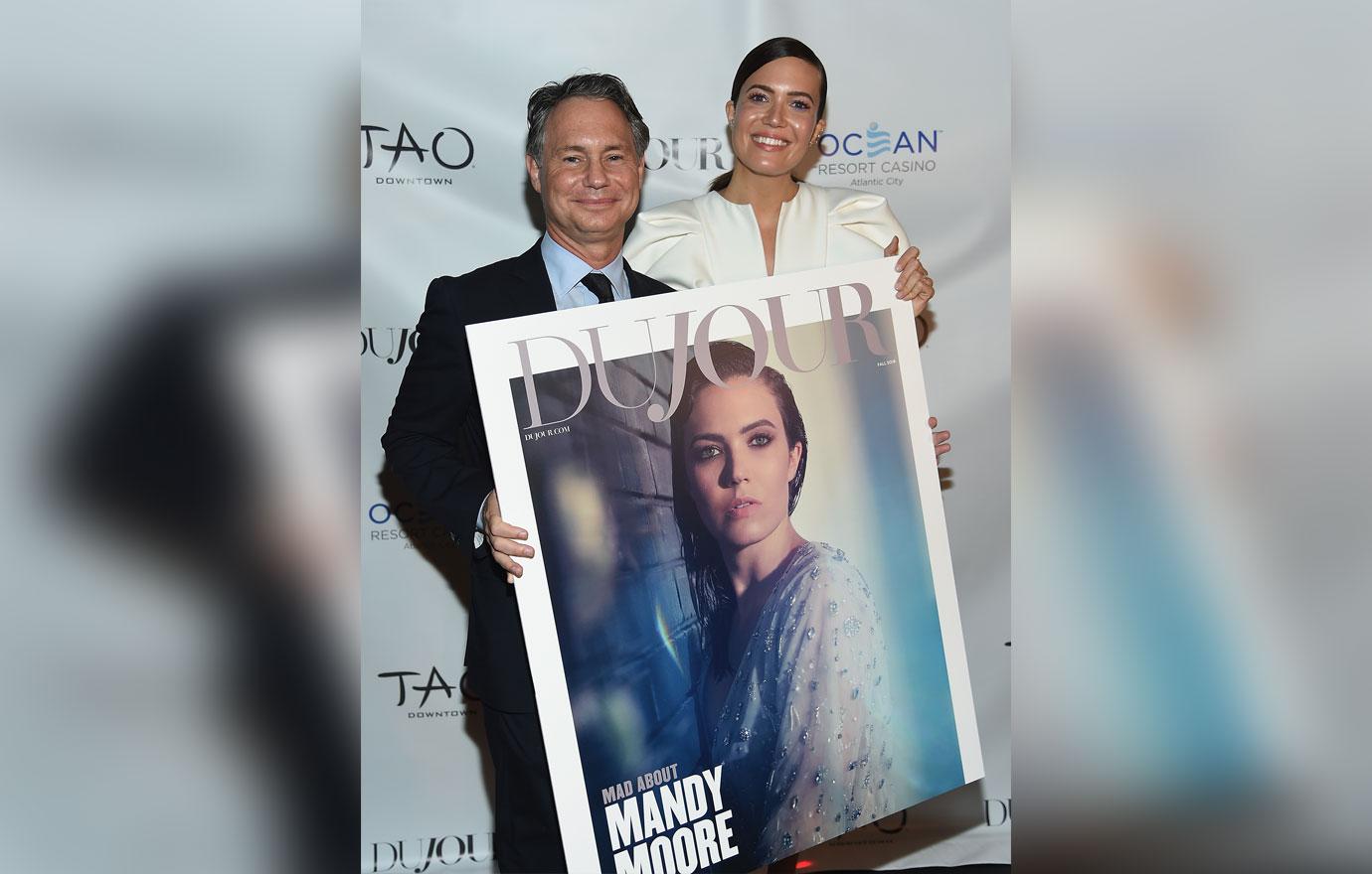 Mandy Moore Celebrates Dujour Magazine Cover