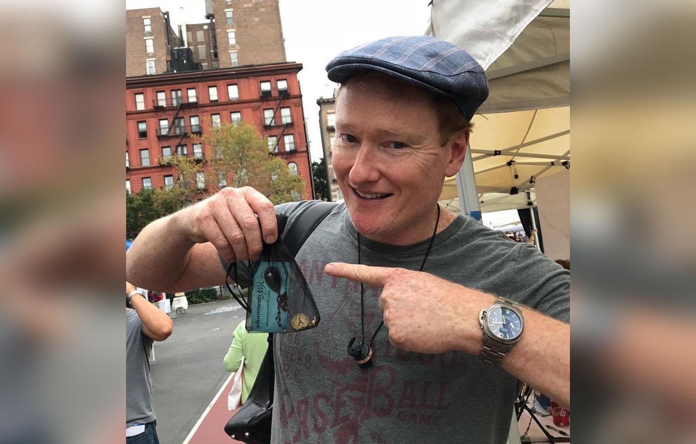 Conan OBrien at Grand Bazaar NYC 10.08.17