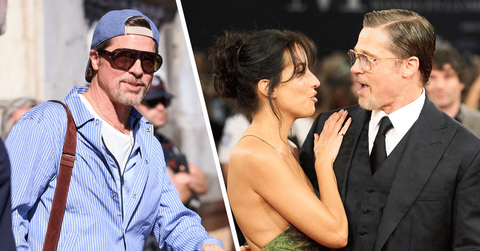 Image of Brad Pitt, Ines de Ramon