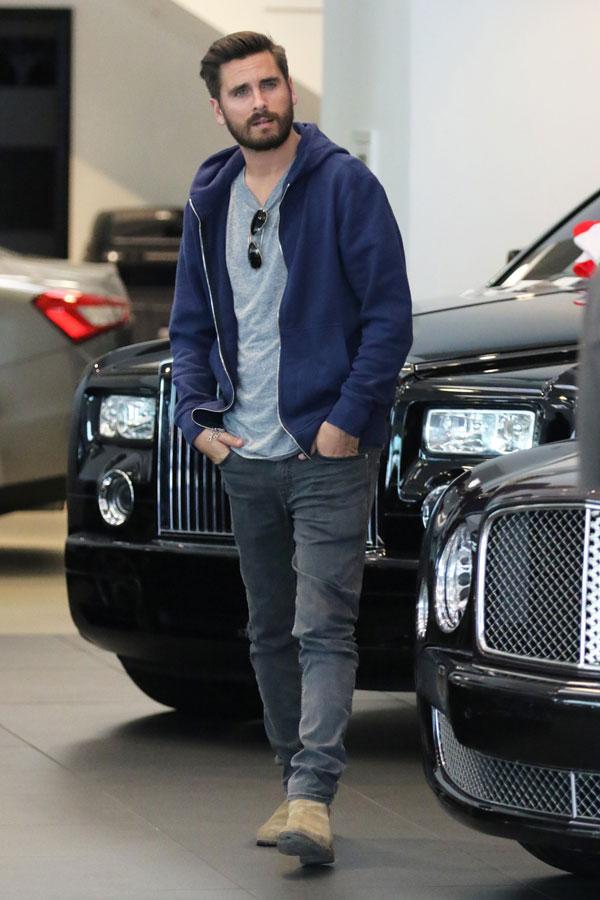 Scott Disick Tyga Car-Shopping