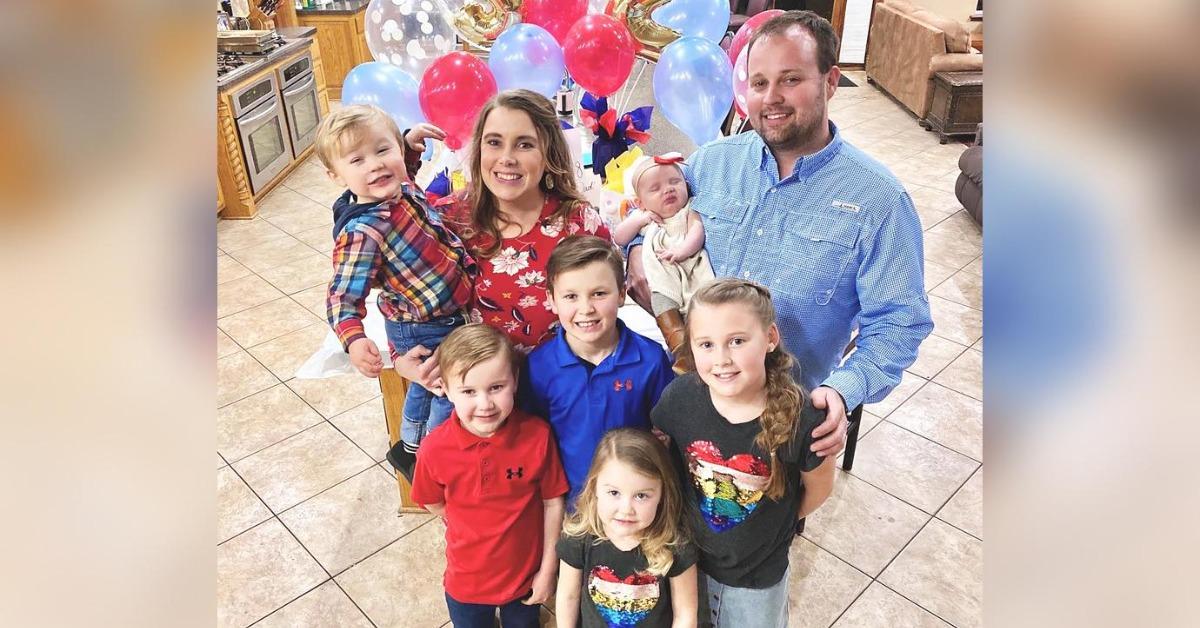 who are josh anna duggars children