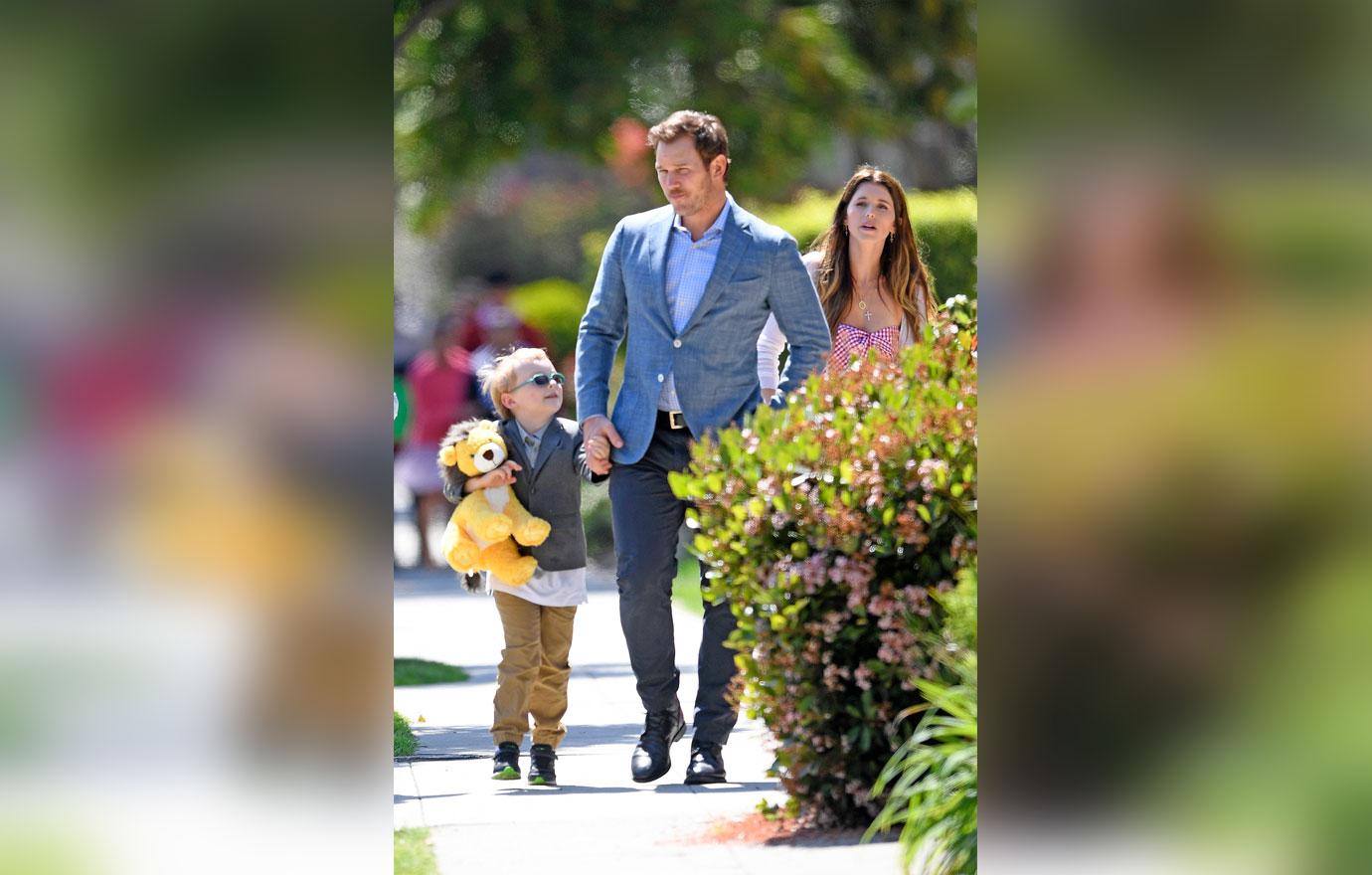 Chris-Pratt-Katherine-Schwarzenegger-Easter