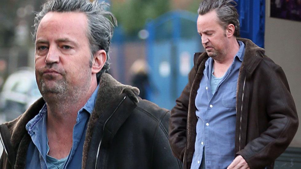 matthew perry unshaven overweight