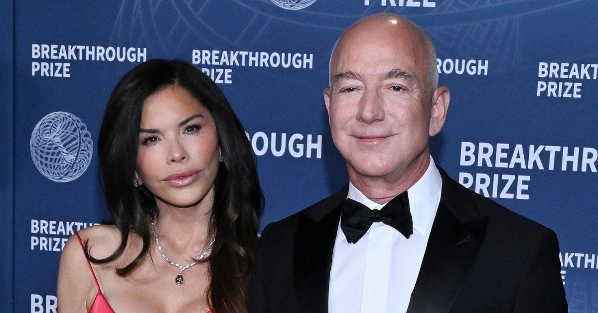 Photo of Jeff Bezos and Lauren Sanchez