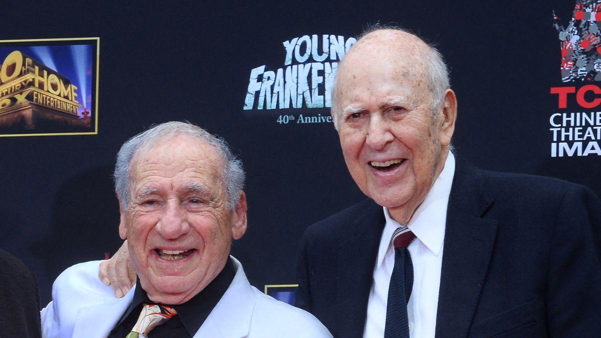 photo of Carl Reiner & Mel Brooks