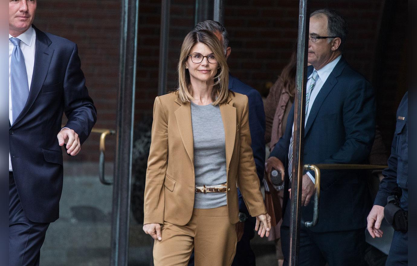 Celebrity Parents Felicity Huffman And Lori Loughlin Attend Court For Admissions Scandal