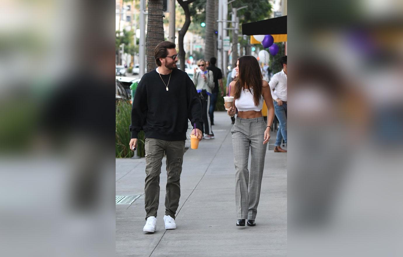 *EXCLUSIVE* Scott Disick and Sofia Richie grab a pick me up in Beverly Hills