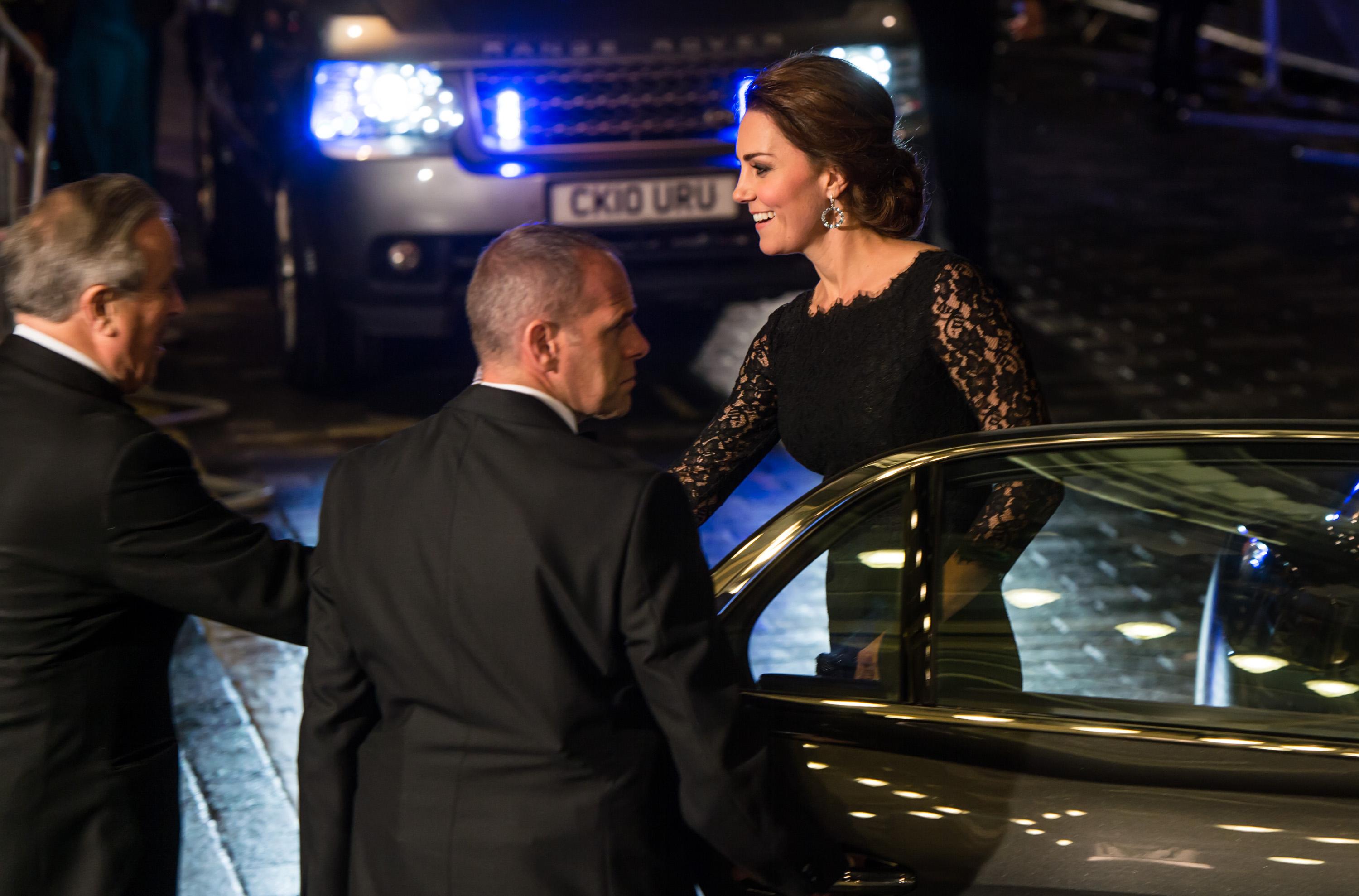 The Duke And Duchess Of Cambridge Attend The Royal Variety Performance