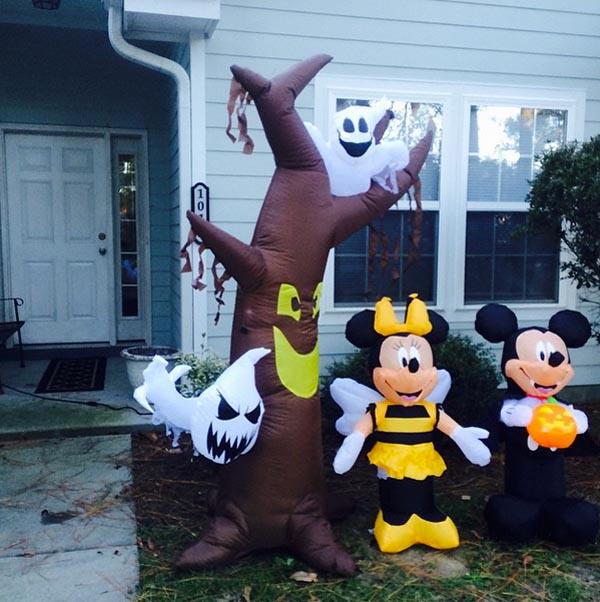 Jenelle evans halloween decorations