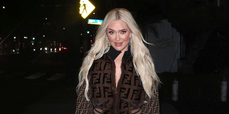 Erika Jayne spotted filming Real Housewives of Beverly Hills