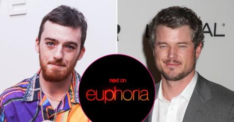 Composite photo of Angus Cloud, Eric Dane and 'Euphoria.'