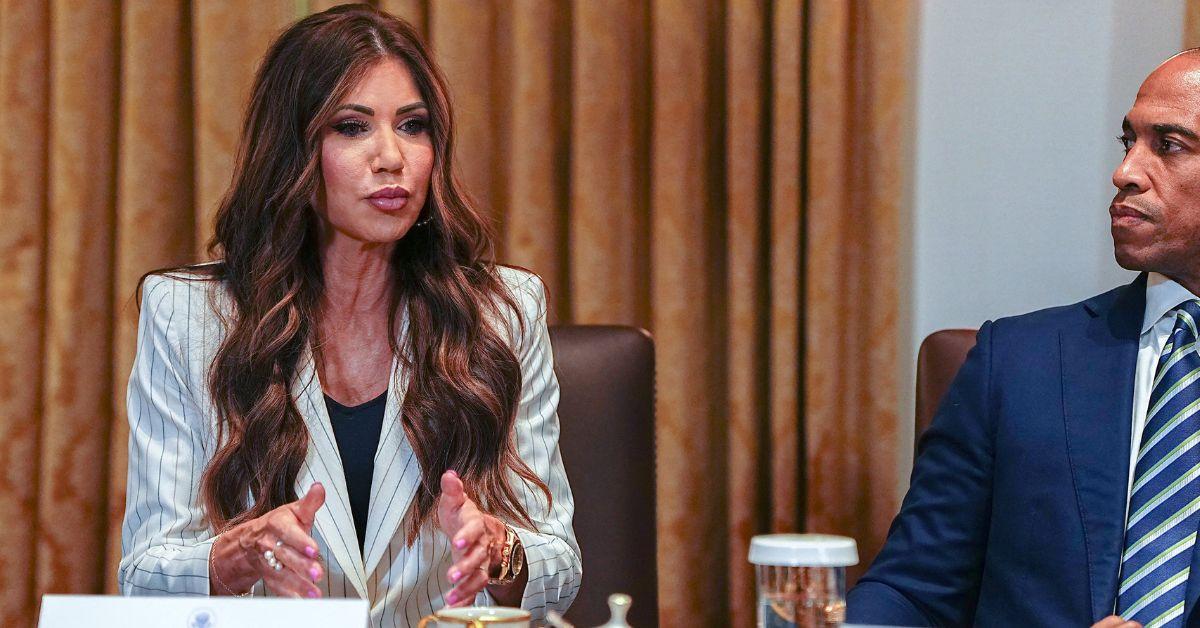 image of White House spokeswoman Abigail Jackson allegedly defended Kristi Noem. 