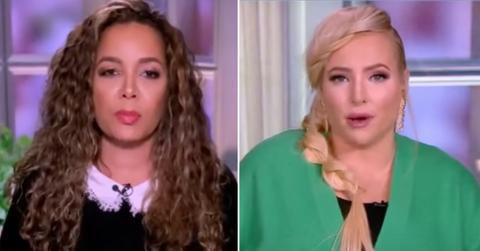 sunny hostin meghan mccain fight over faucci pp