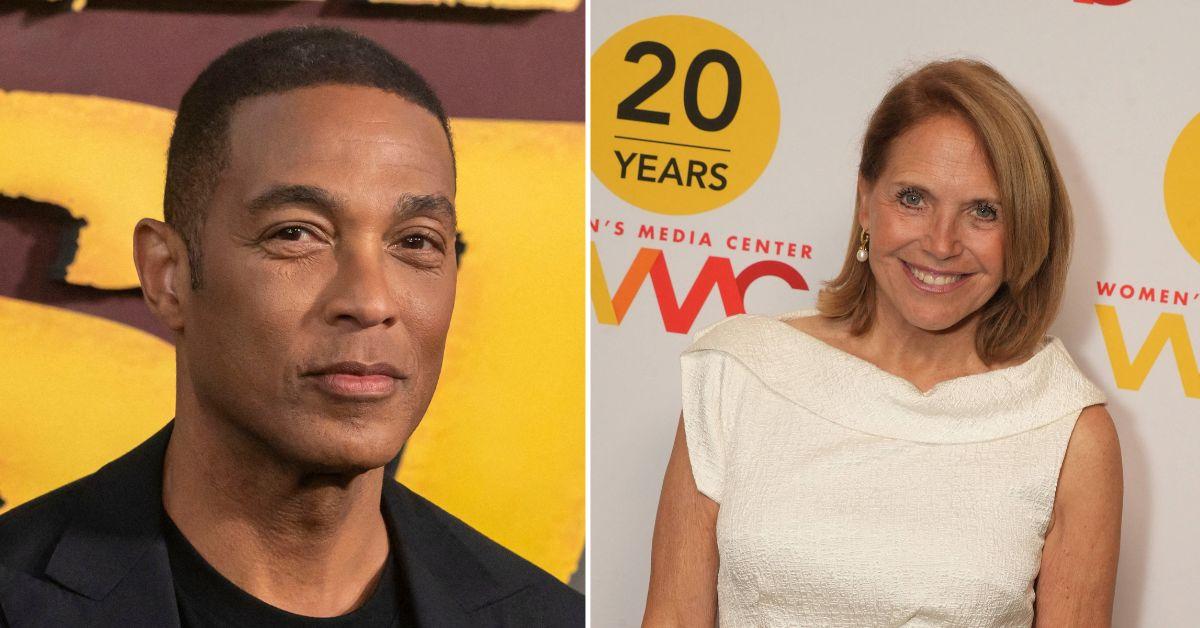 Composite photo of Don Lemon and Katie Couric