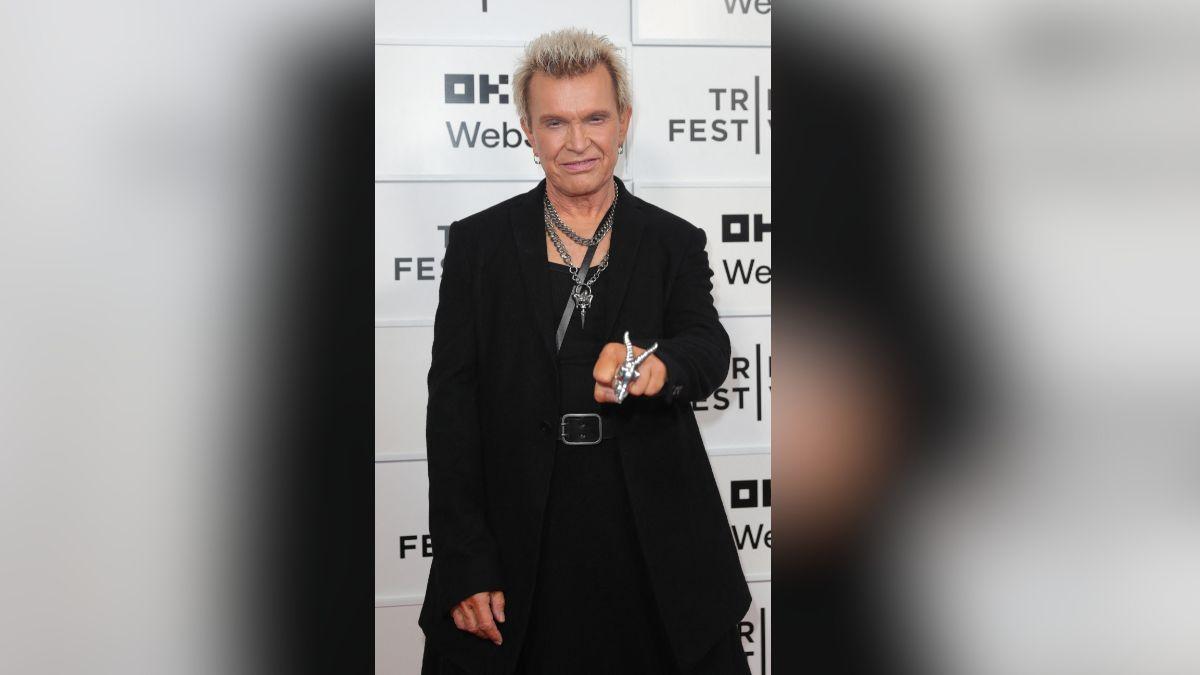 image of Billy Idol gushed about his grandchildren in an interview.