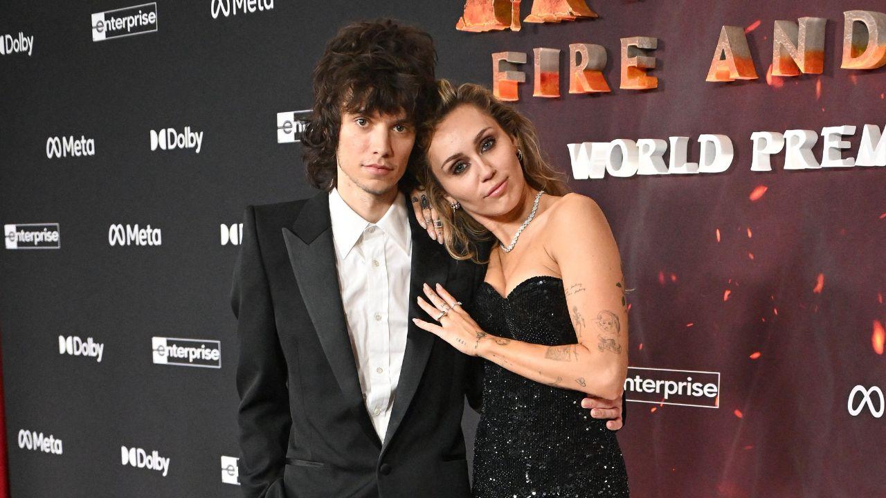 Image of Miley Cyrus reflected on her relationship with herself and boyfriend Maxx Morando while discussing her latest record.
