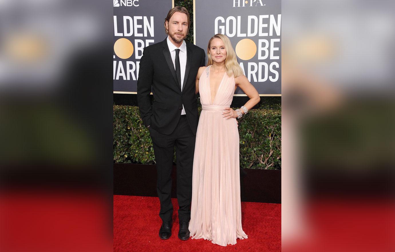 kristen bell dax shepard golden globes