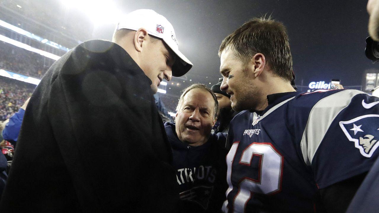 Image of Rob Gronkowski reflects on his NFL career with legendary quarterback Tom Brady and Coach Bill Belichick.